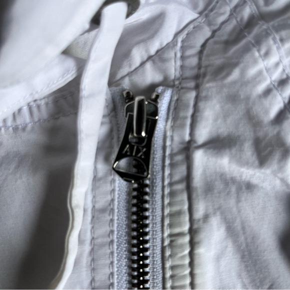 Armani Exchange AX cropped lightweight bomber jacket/blouse - Picture 5 of 7